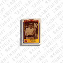 1990 Swell Baseball Greats Babe Ruth #10