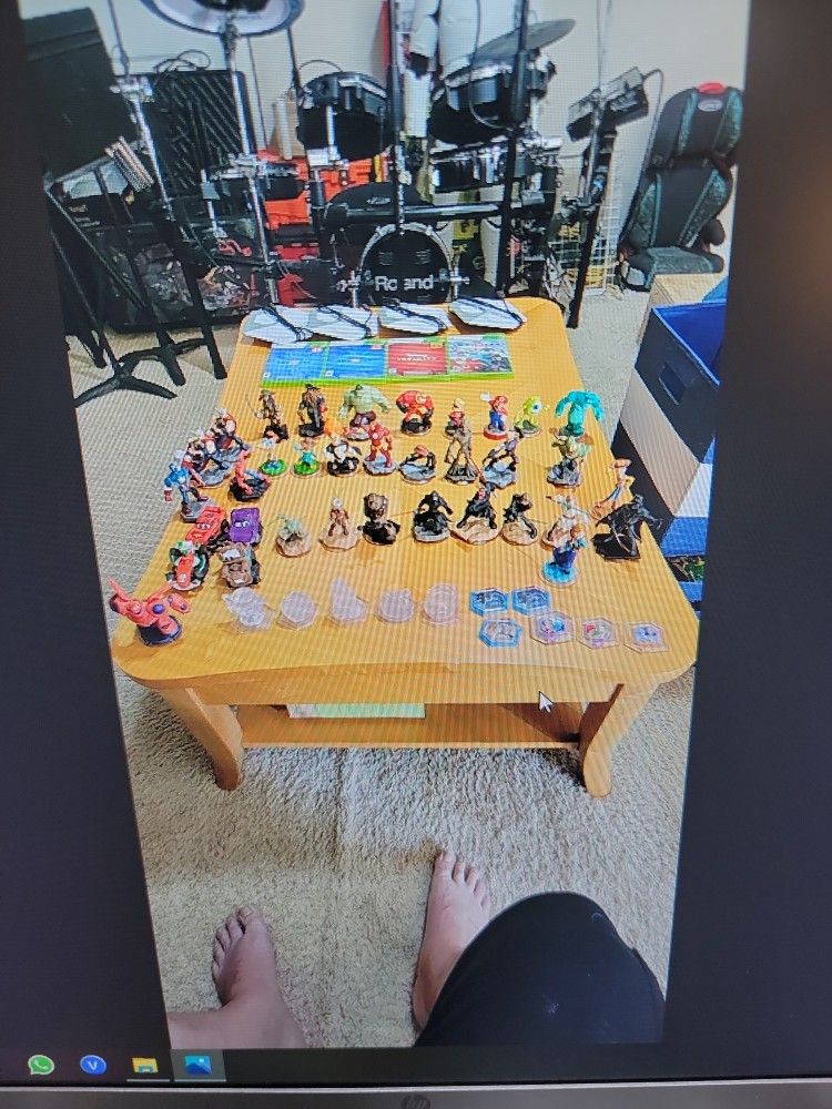 Disney Infinity Lot. Tons Of Games And Pieces.