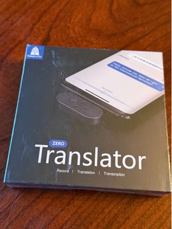 New Timekettle Zero translator for I Phone