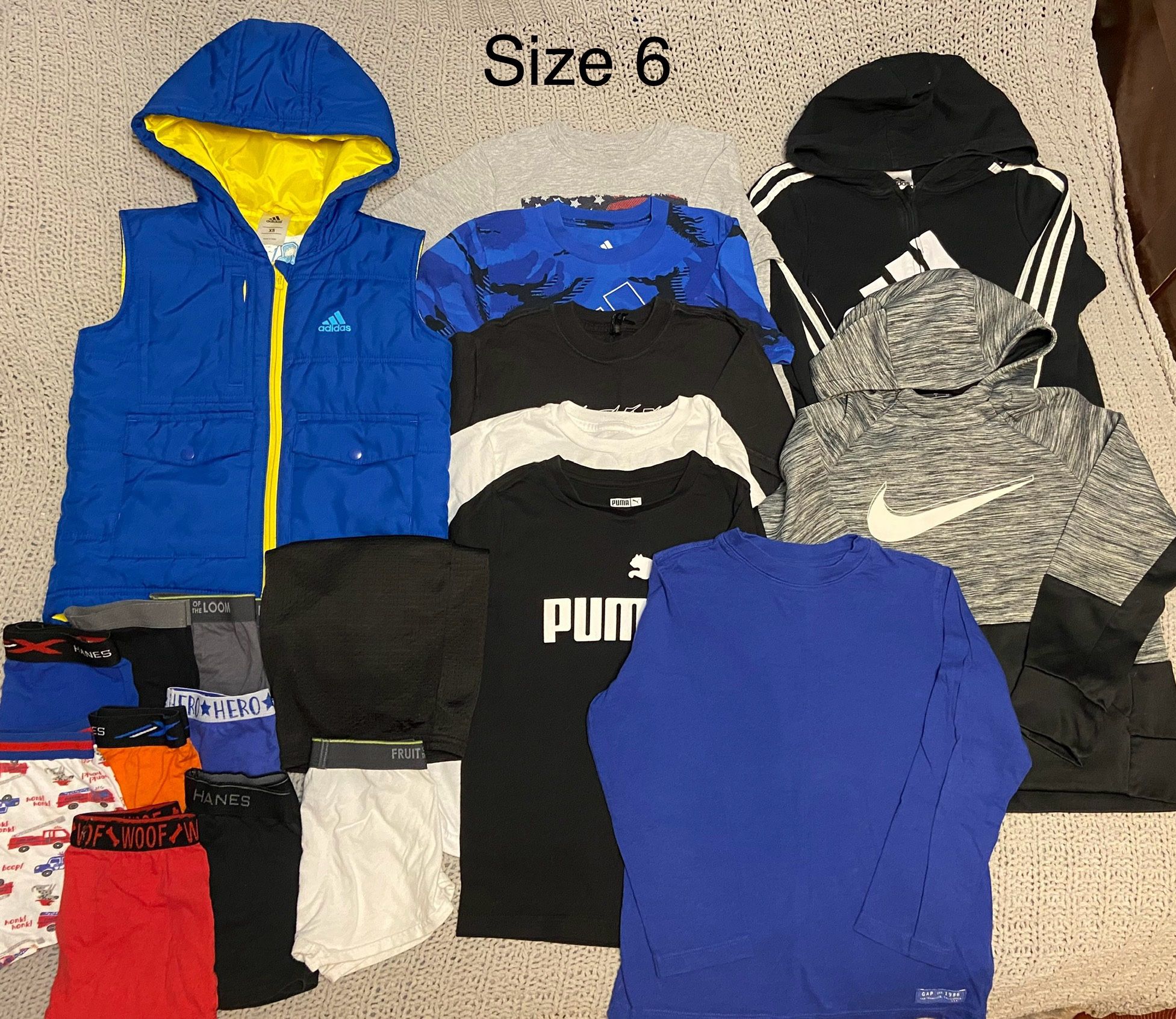Boys Clothes Size 6