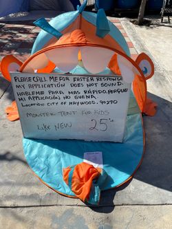 Kids Monster Play Tent