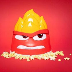 Anger Head Popcorn Bucket