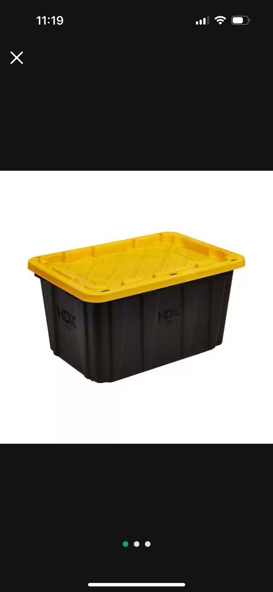 Storage Bin