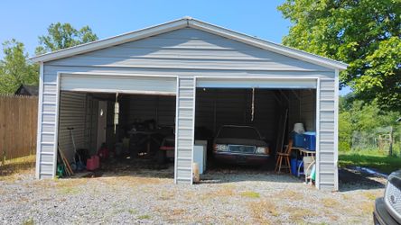 22x24 steel shed