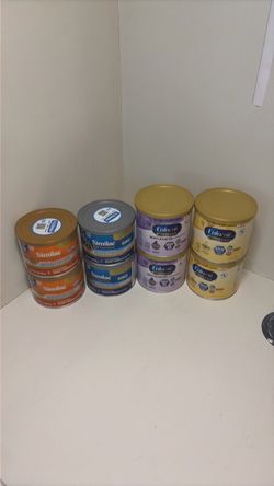 Similac & Enfamil Baby Formula