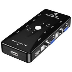 KVM 4port usb 2.0 manual switch