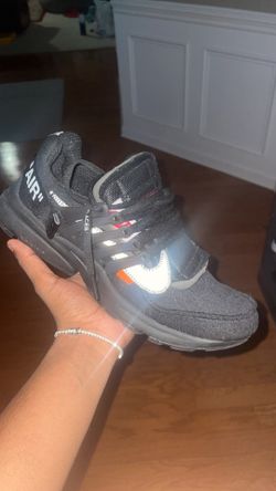 AUTHENTIC Off White Prestos Size 9.5 Black
