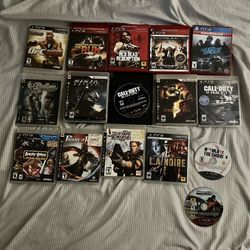 PS3 Games Lot (16) All Working