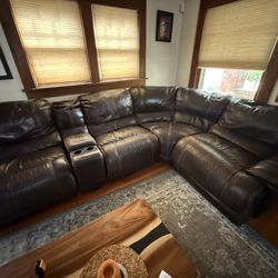 Leather Couch
