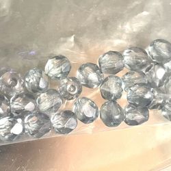 Lot Of Blue Glass Beads