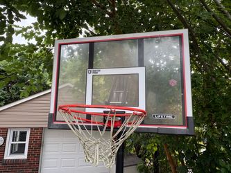 Lifetime Shatter-Proof Basketball Hoop