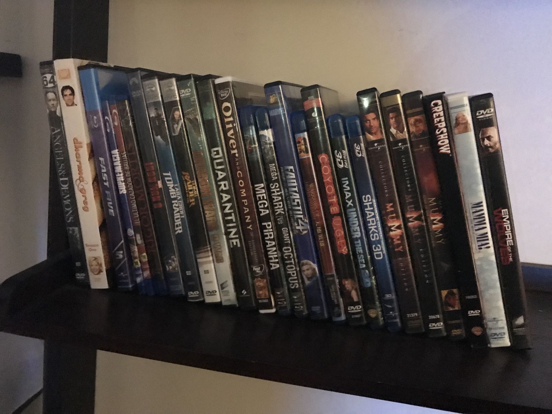 random dvds and blu ray
