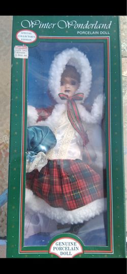 Winter Wonderland Porcelain Doll Special Collector's Edition
