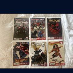 Comic Books : Star Wars , Spider Man, Transformers, Avengers ) 
