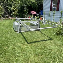 Aluminum Ladder Rack With 2 Toolbox Included 