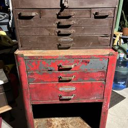 Vintage Craftsman Toolbox 