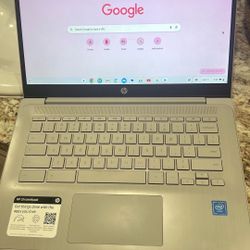HP Chromebook Laptop, Gray, 64 GB 