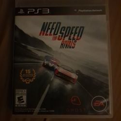 PS3 NEED FOR SPEED RIVALS 