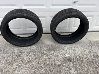 2 -22 inch low profile tires