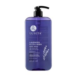 Luseta Lavender & Collagen Body Wash for Women and 33.8 Fl Oz (Pack of 1) 