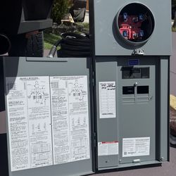 100 amp meter box new