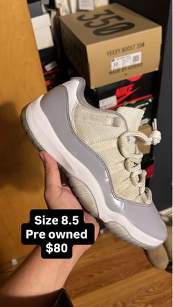Jordan 11 low grey size 8.5