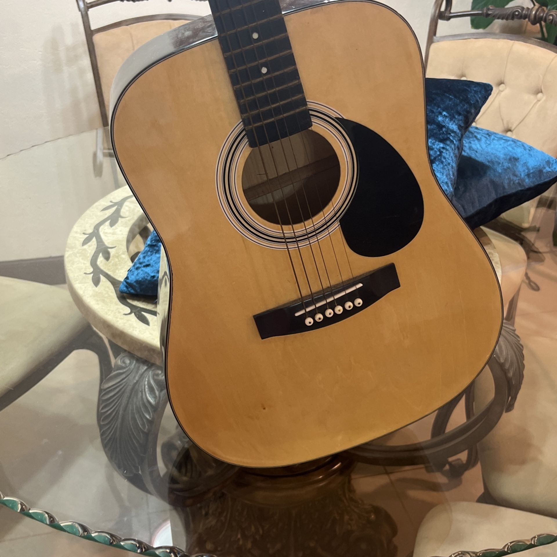 Stargazer Acoustic Guitar (Bad Strings)