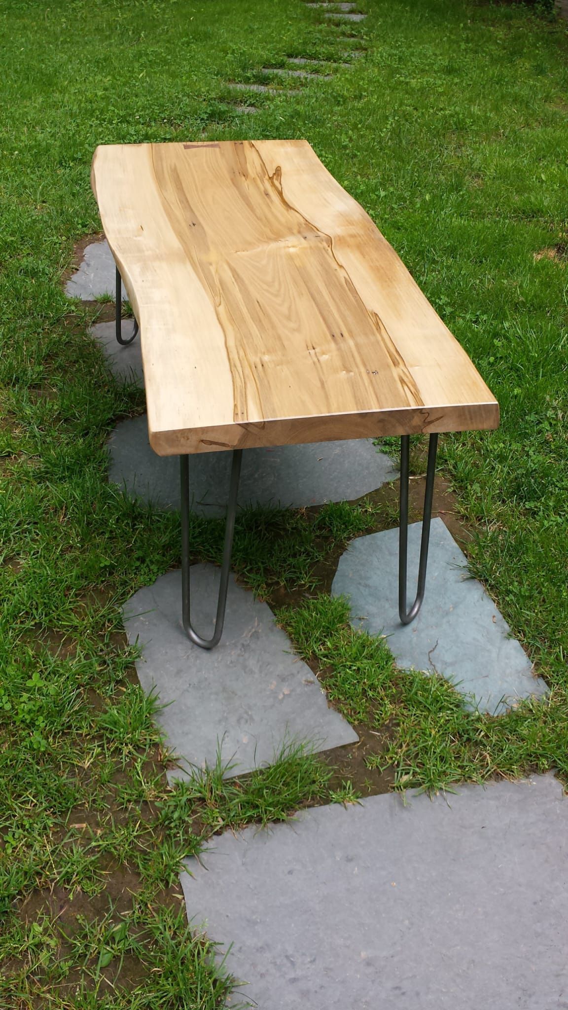 Spalted Maple Live Edge Coffee Table