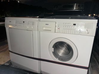Small bosh washer and dryer
