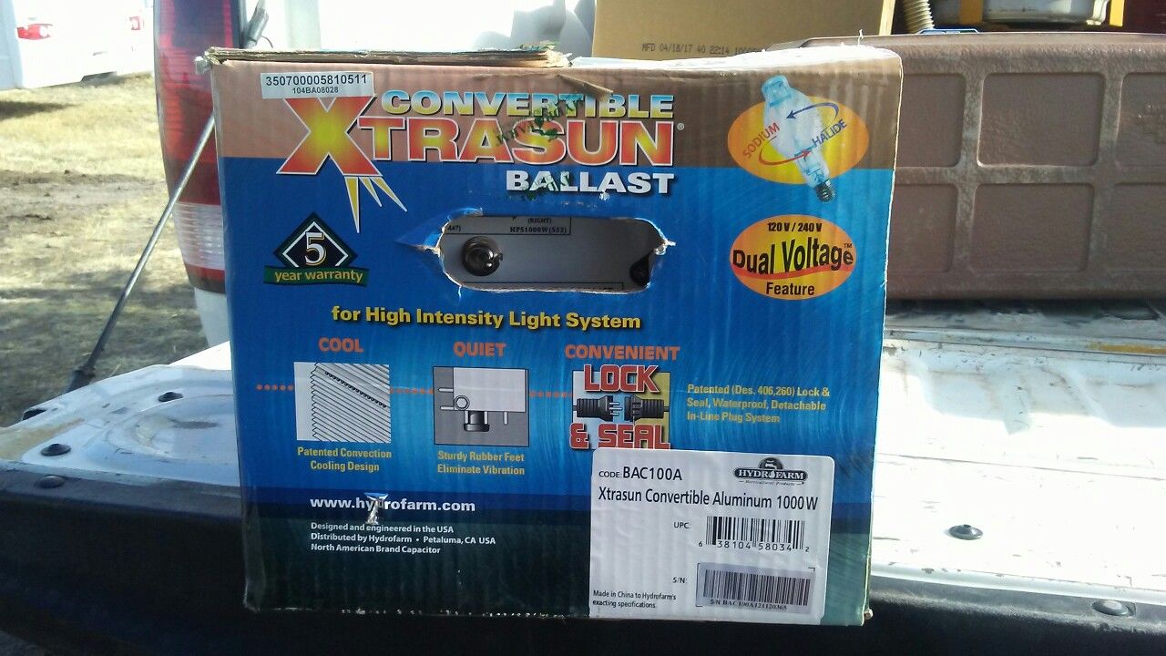 1000 watt ballast