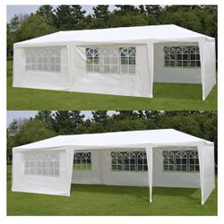 10x30 wedding party tent outdoor canopy tent with 8 side walls white FOR SALE 