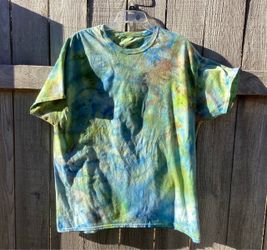 Tie dyed T-shirt, unique design, size 2XL
