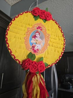 Beauty and the Beast Belle Piñata