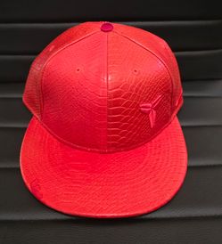 Kobe Bryant leather strap back hat