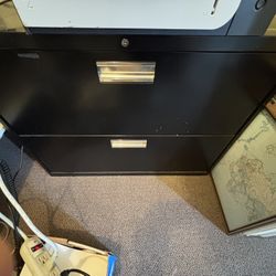 Filing Cabinet (black) - $20