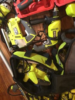 Ryobi 3 Corded Tool SET! You get Hammer Drill, Jig-Saw and Planer.. ALL 3 for 50 tomorrow 💥💥💥💥💥💥👍🏽👍🏽👍🏽