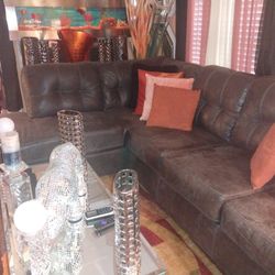 Dark Grey Sectional Sofa 