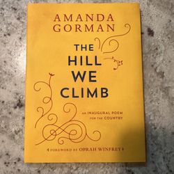 The Hill We Climb Book
