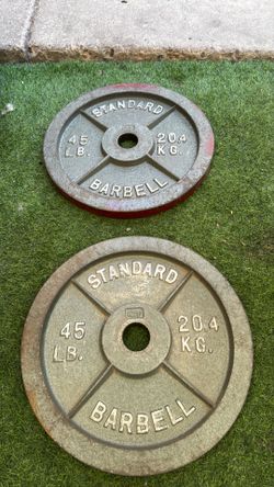 Cap 45lb Plates