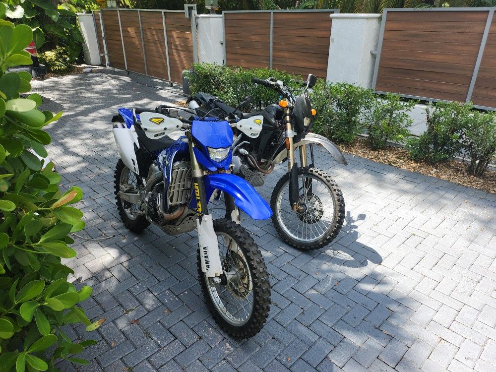 2007 Yamaha & Husqvarna 450f & te 510 for Sale in Miami, FL OfferUp
