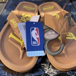 LA LAKERS MEN SANDALS