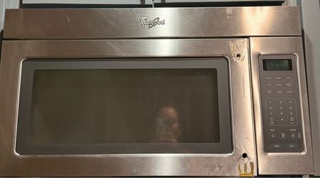 Microwave over the stove top