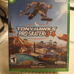 *OBO-Brand New* Tony Hawk's Pro Skater 3 + 4 Xbox One/Series X 