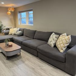 Walter E Smithe Sectional Couch 