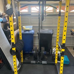 Squat Rack With Pulley System
