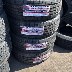235/60/18 American Roadstar Tires
