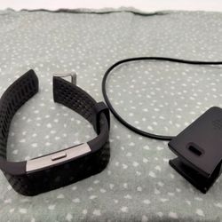 Fitbit Heart Rate Activity Fitness Tracker with Charger