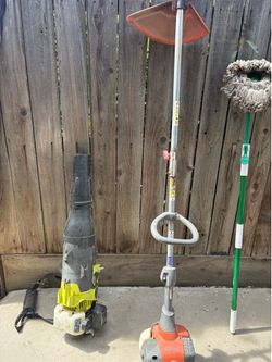 Weed wacker and blower