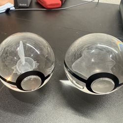 Pokemon Glass Balls