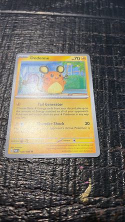 Dedenne Pokémon Card 029/088